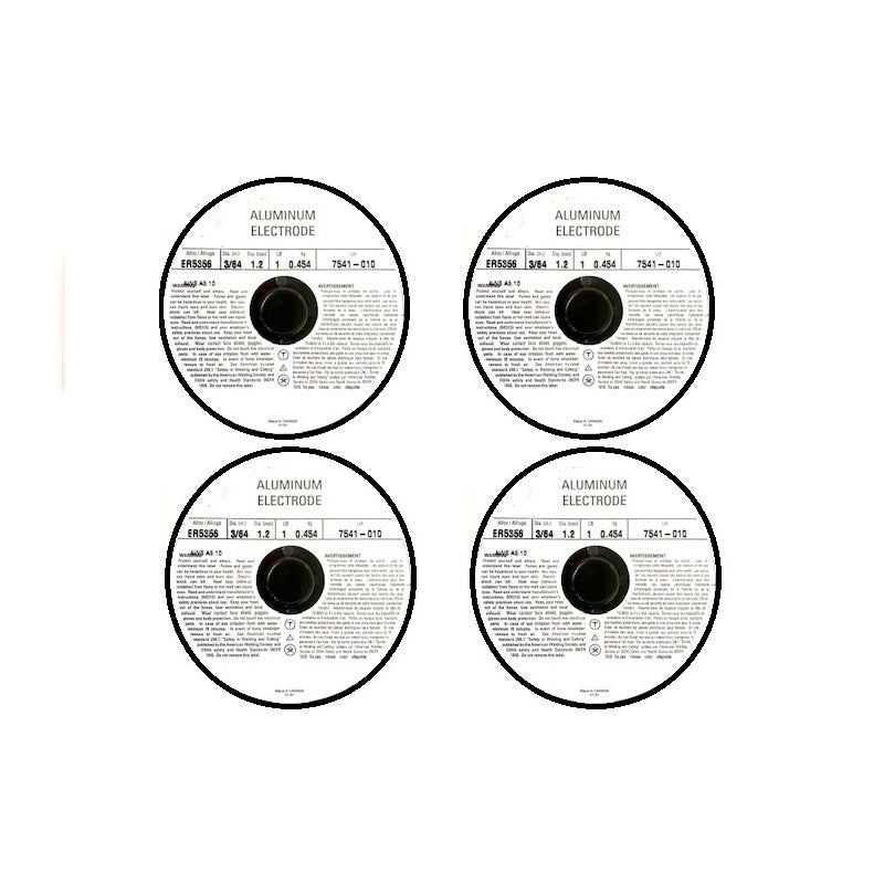 Aluminum ER5356 3/64" MIG Welding Wire 1 Ib Spool 4 rools