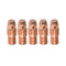 TIG Collet Body 13N27 Torch Collet Body 1/16” for Tig Torches 9, 20, 25 13N27 (Pack of 5)