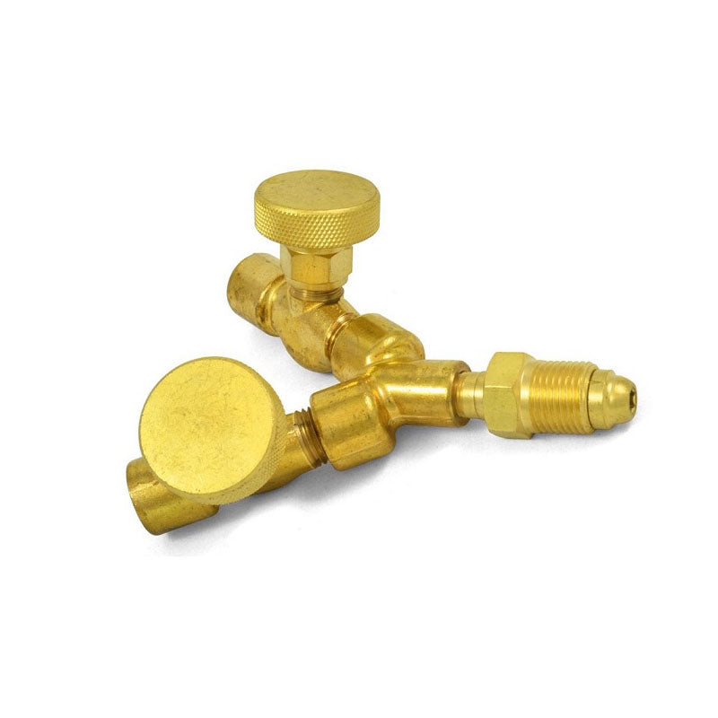 Superior Products Argon Y Adapter Gas Valve Connections YV-420 Compatible with Western 411