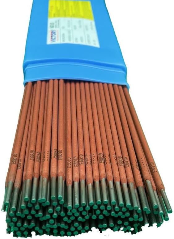 Victory Welding Alloys 6010 Welding Rod 1/8", Sold By STARTECHWELD E6010 Stick Welding Electrodes 5Lbs with Smooth Stable Arc E6010 1/8" (1/8" 5 Pound Box)