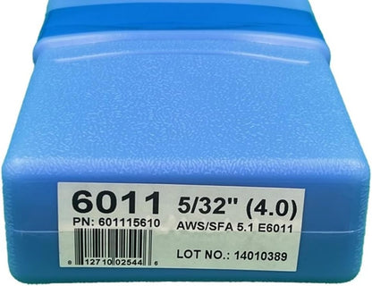 Victory Welding Alloys 6011 Welding Rod 1/8", Sold By STARTECHWELD E6011 Stick Welding Electrodes 5Lbs with Arc Stability E6011 1/8" (1/8" 5 Pound Box)