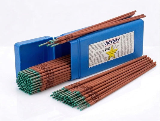 Victory Welding Alloys 6010 Welding Rod 1/8", Sold By STARTECHWELD E6010 Stick Welding Electrodes 5Lbs with Smooth Stable Arc E6010 1/8" (1/8" 5 Pound Box)