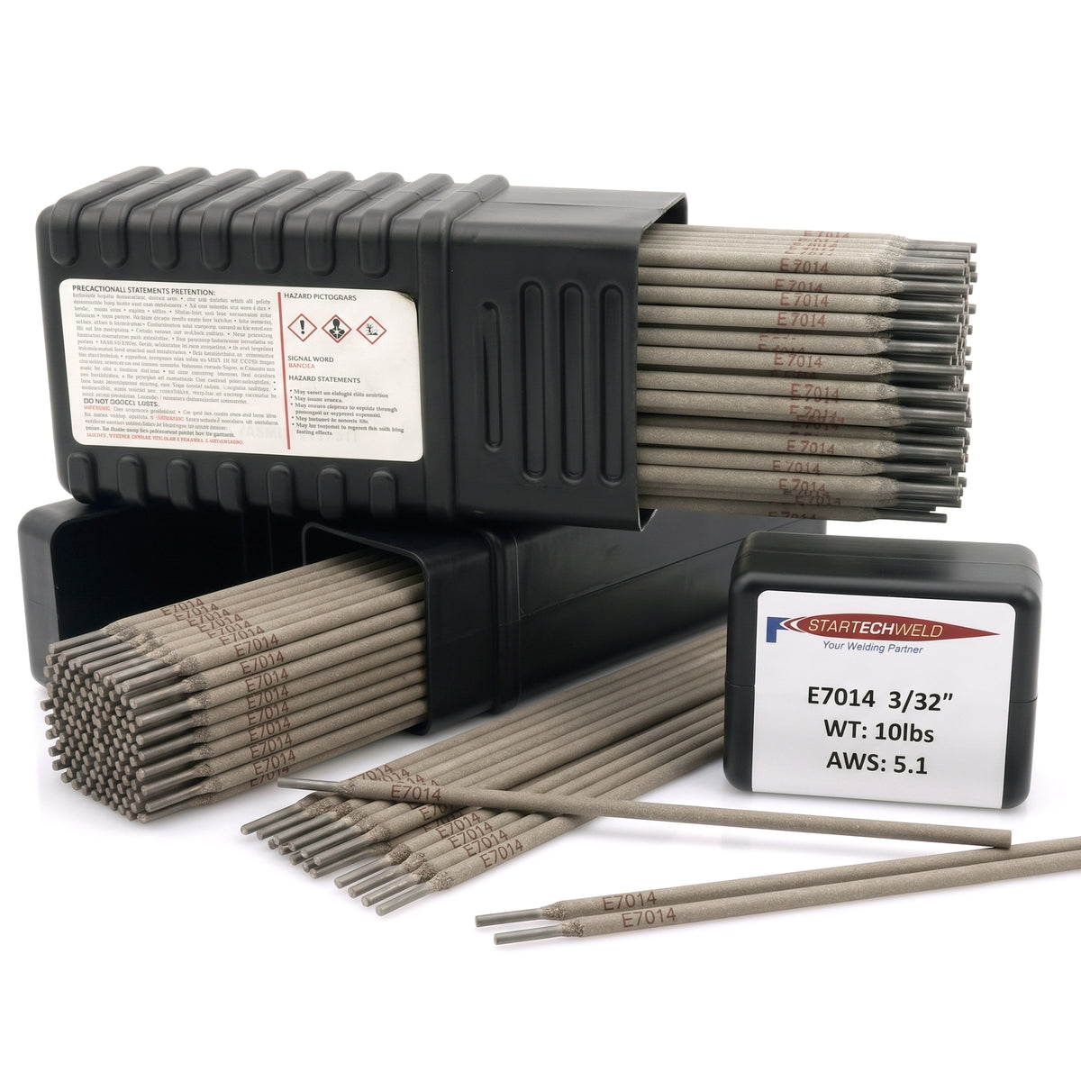 Carbon Steel E7014 Stick Welding Electrode 3/32" 7014 Welding Rods