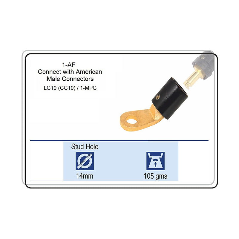 Female Terminal Welding Machine Connector 1-AF Series