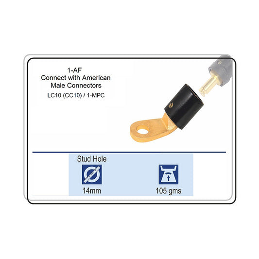 Female Terminal Welding Machine Connector 1-AF Series