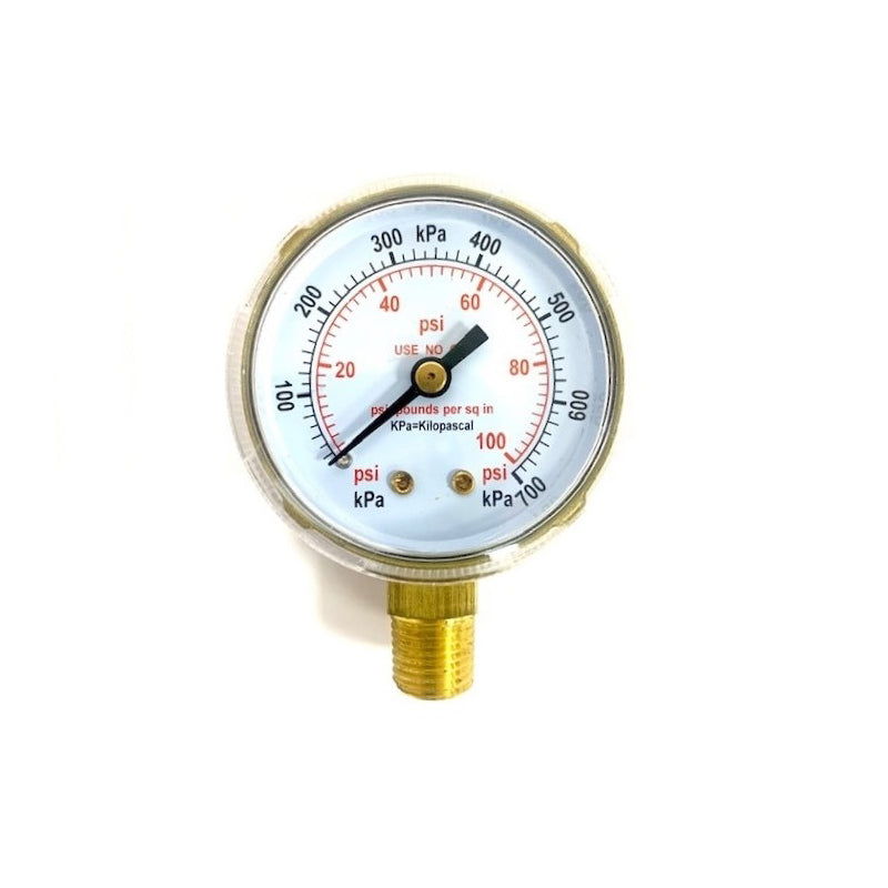 Pressure Gauges 100 PSI 2” for Oxygen & Acetylene Regulators 2-100