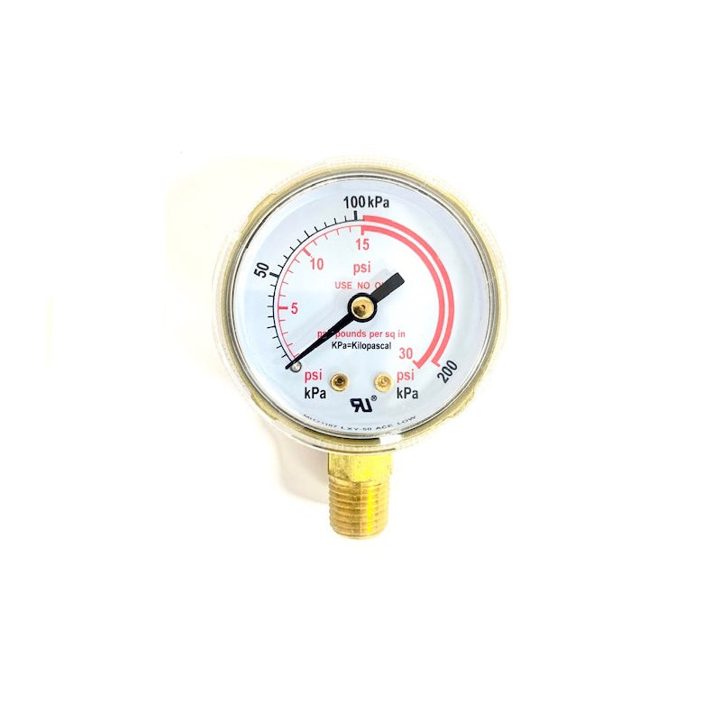 Pressure Gauges 30 PSI 2” for Oxygen & Acetylene Regulators 2-30