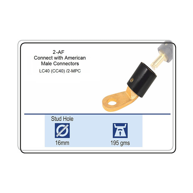 Female Terminal Welding Machine Connector 2-AF Series