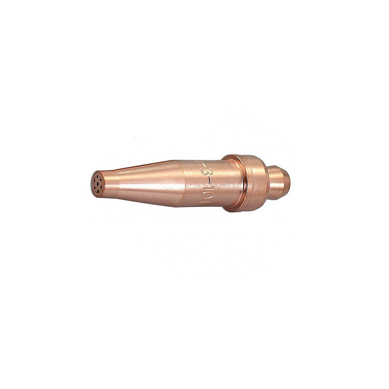 2-Piece Acetylene Cutting Tips – 1-3-101 Cutting Nozzle For Victor Style Light/Medium Duty Torch (Copper, 3/4" Thickness)