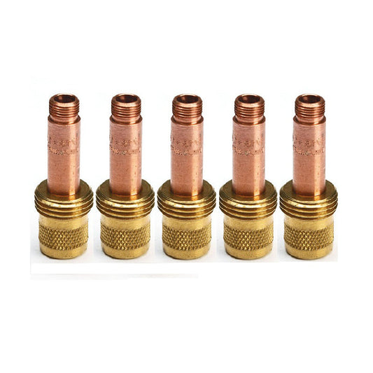 TIG Gas Lens 45V26 Tig Torch Gas Lens 3/32” Fit Tig 17, 18, 26  45V26 (Pack of 5)