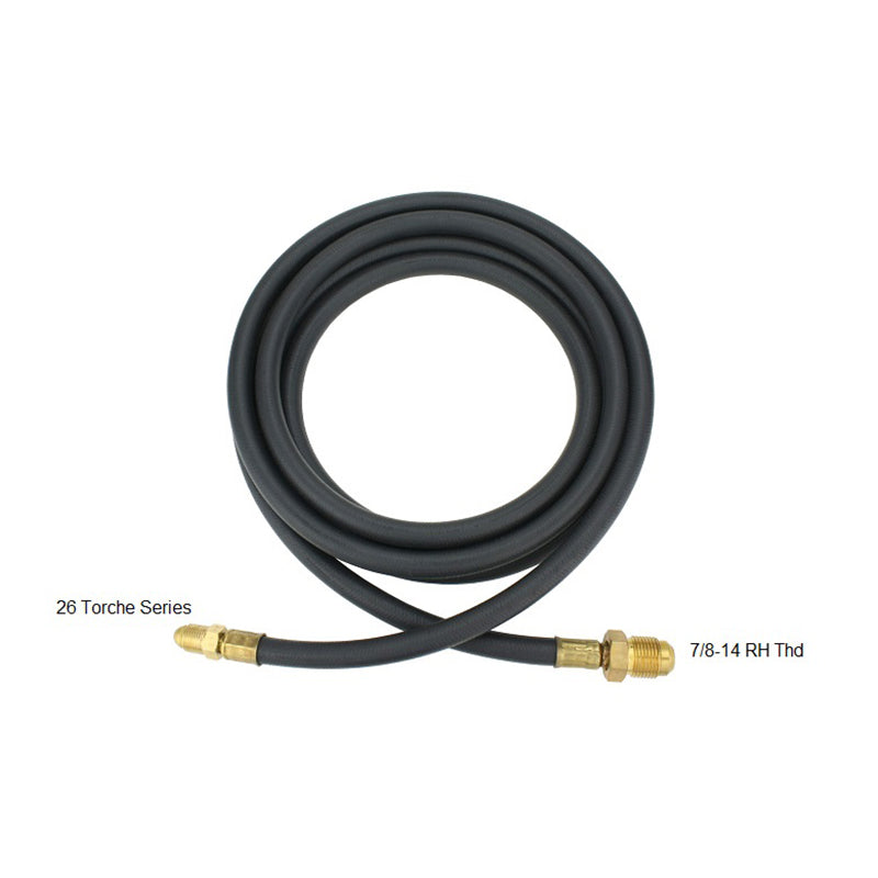 TIG Power Cable Gas Hose 46V28R 12.5FT Rubber Cable for Tig Torches 26 46V28R (Pack of 1)