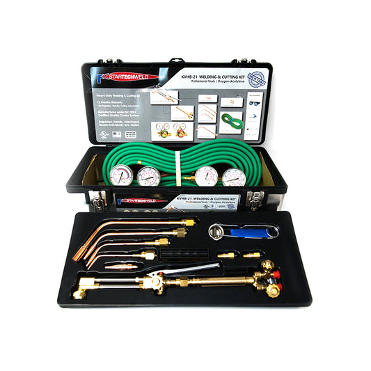 Oxygen/Acetylene Heavy Duty Torch Kits Compatible with Victor Heavy Duty Kit