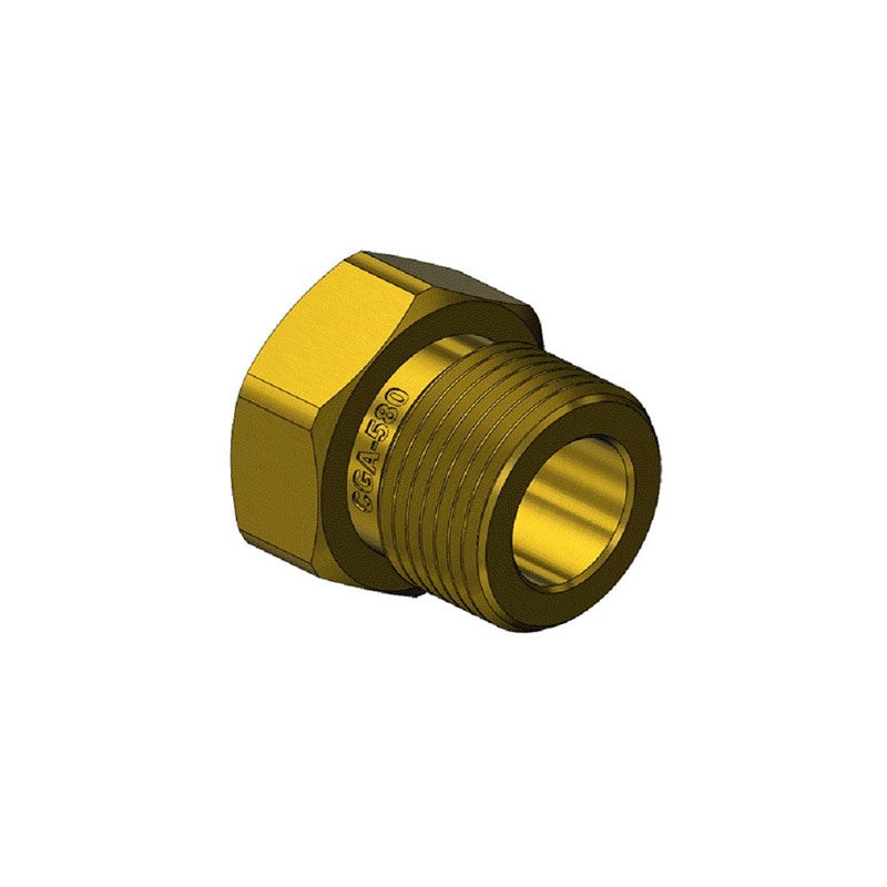 Superior Products Inlet Nut Fitting CGA-580 N-73 Argon Helium Nitrogen Compatible to Western 92