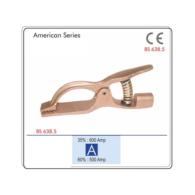 Welding Ground Clamp LG-500 500 AMPS Copper Alloy Ground Clamp LG500