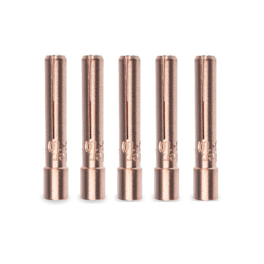TIG Collets 13N21 Tig Torch Collets .040” for Tig Torches 9, 20, 25  13N21 (Pack of 5)