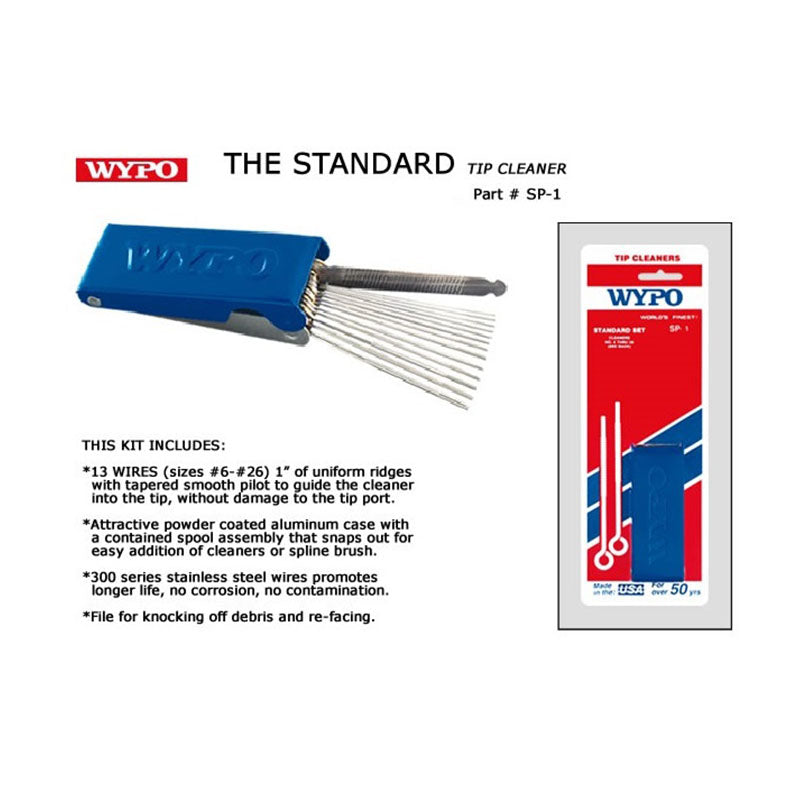 WYPO SP-1 Standard Tip Cleaner Stainless Steel Reams Tip Cleaner Made in USA